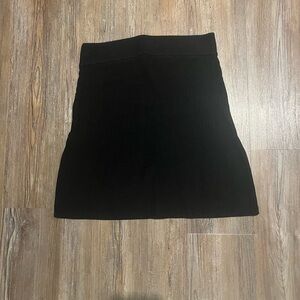 FREE PEOPLE size XS black mini skirt